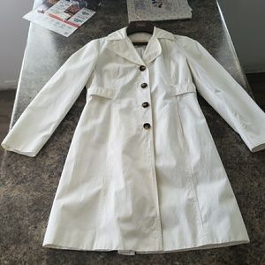 Michael Kors white coat